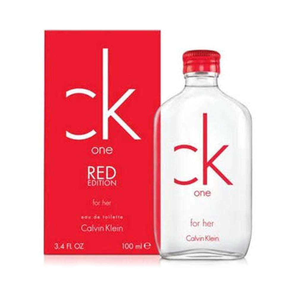 Calvin klein red for her on sale